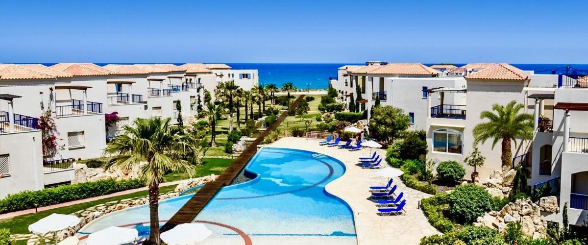 Odyssey Beach Front Apartment Chrissi Akti Chania Exterior foto